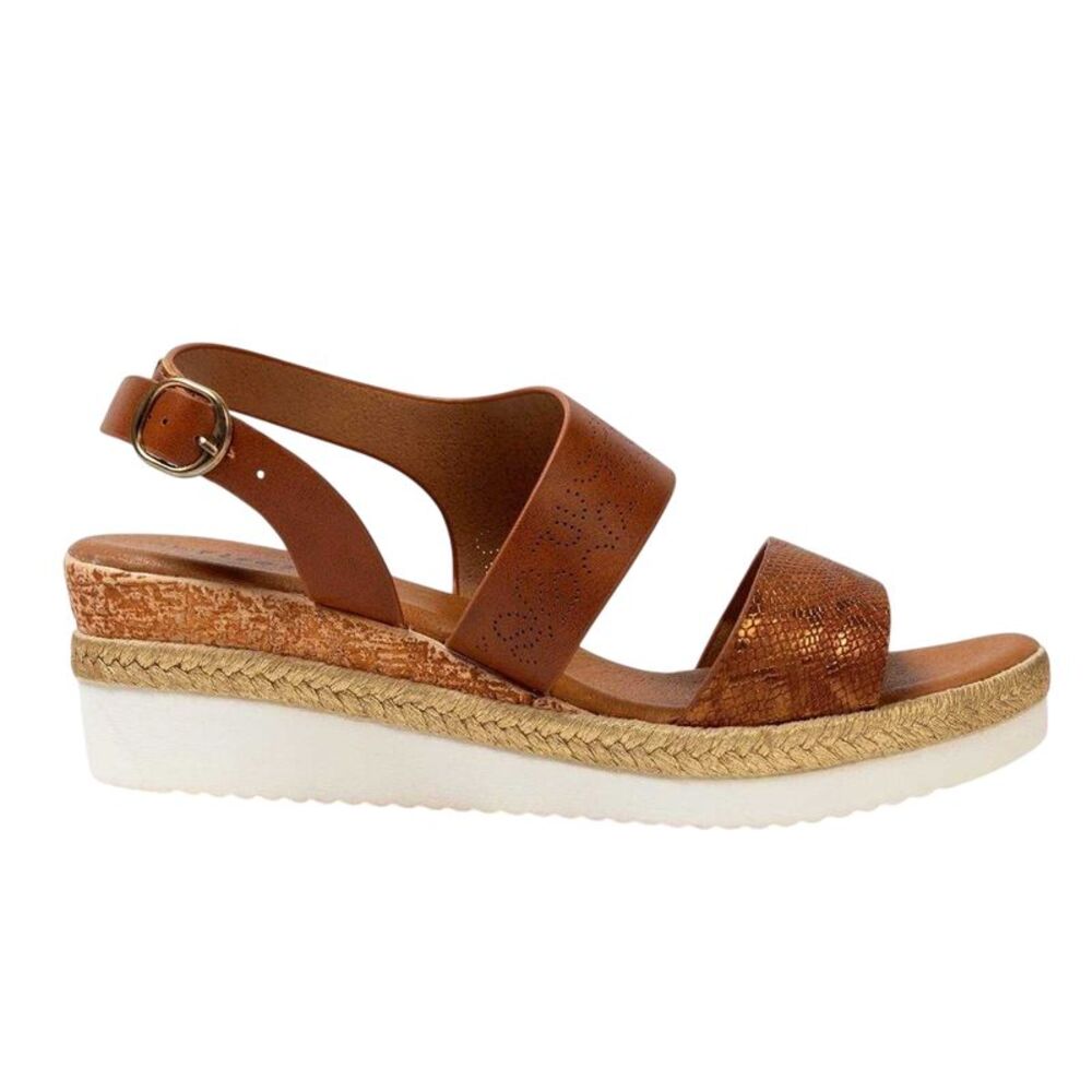 Firetrap Womens/Ladies Ella Wedge Sandals / Brown